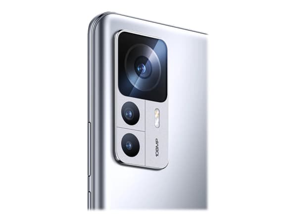 Xiaomi 12T - 5G smarttelefon - dobbelt-SIM - RAM 8 GB / Internminne 256 GB - OLED-display - 6.67" - 2712 x 1220 piksler (120 Hz) - 3x bakkamera 108 M