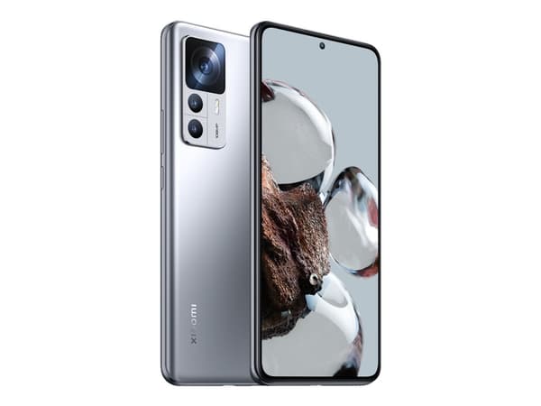 Xiaomi 12T - 5G smarttelefon - dobbelt-SIM - RAM 8 GB / Internminne 256 GB - OLED-display - 6.67" - 2712 x 1220 piksler (120 Hz) - 3x bakkamera 108 M
