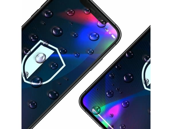3MK Hardy iPhone 14 Pro Max 6.7" kemiallisesti karkaistu lasi musta/musta
