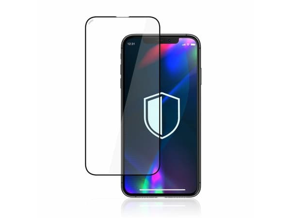 3MK Hardy iPhone 14 Pro Max 6.7" kemiallisesti karkaistu lasi musta/musta
