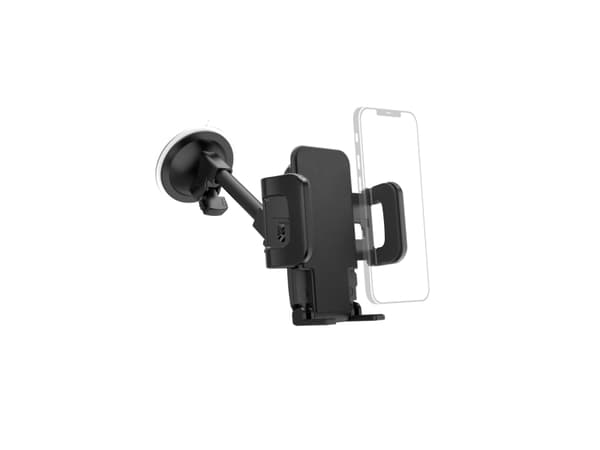 Hama Compact, Mobiltelefon/smarttelefon, Passiv holder, Bil, Sort Sort