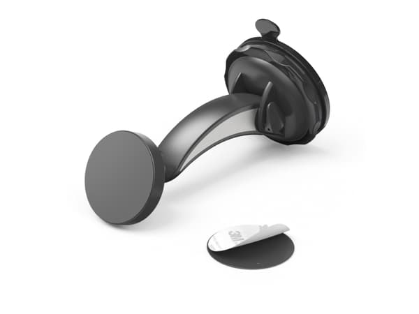 Hama Magnet, Mobiltelefon / smartphone, Passiv hållare, Bil, Svart