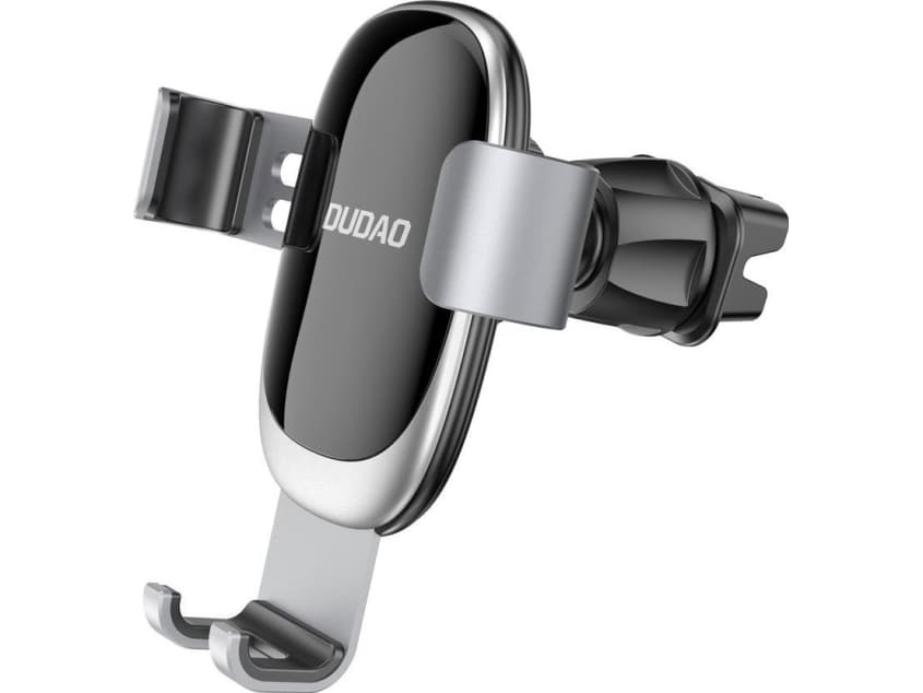 Dudao Gravitational Car Holder On Black Airflow Grille