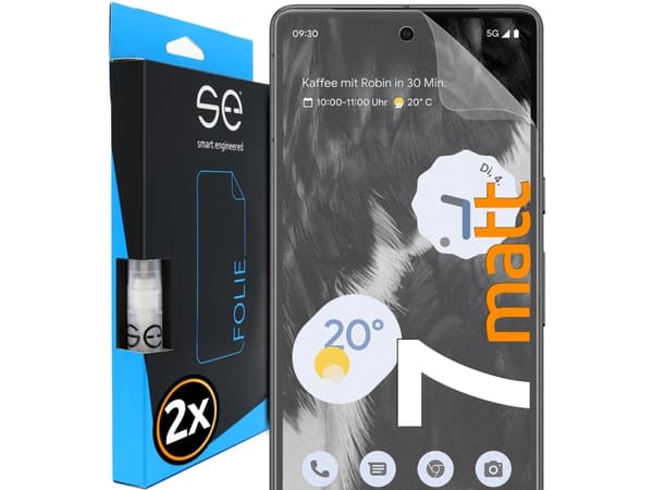 Smart Engineered SE0-F0102-0379-22-M, Google, Pixel 7, Reptålig, Transparent, 2 styck