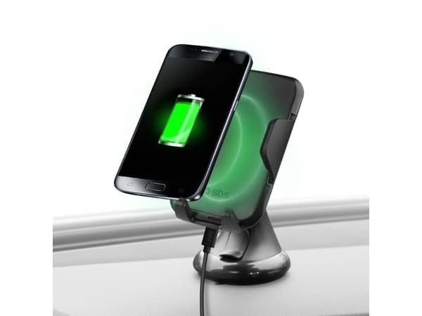 SBS TESUPPWINDWIR10W, Mobiltelefon / smartphone, Passiv hållare, Bil, Svart