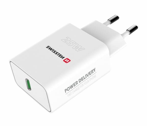 Swissten 22060300, inomhus, AC, Vit Vit