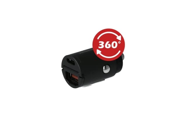 Swissten NANO, Automaattinen, Sikarisytytin, 20 V, Musta