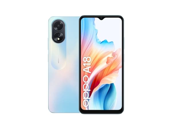 OPPO A17 , 16,7 cm (6.56"), 4 GB, 64 GB, 50 MP, Android 12, Svart