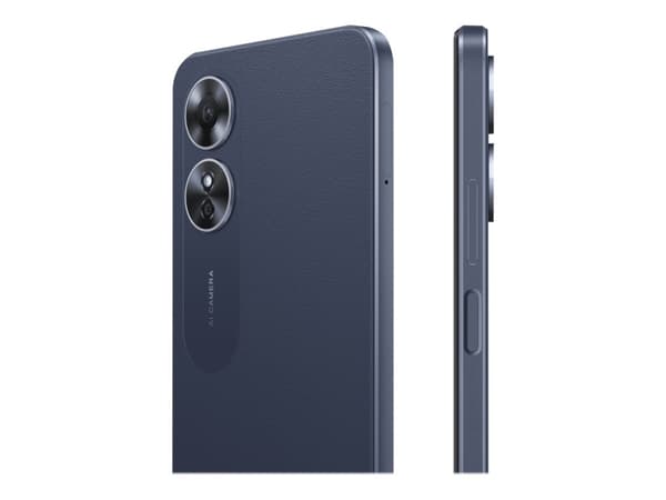 OPPO A17, 16,7 cm (6.56"), 4 GB, 64 GB, 50 MP, Android 12, Musta