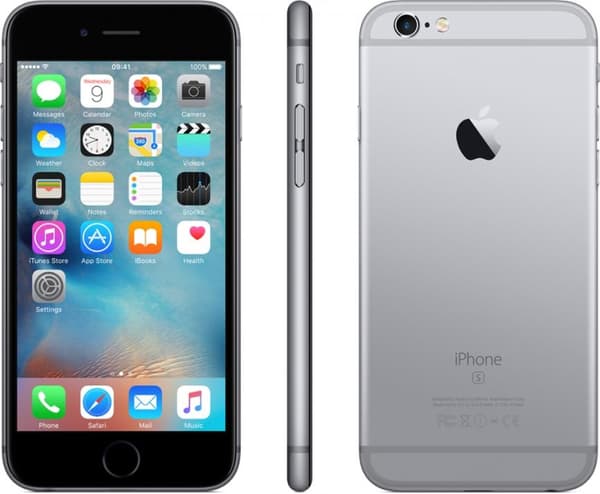 Begagnad iPhone 6S Plus 16GB Olåst i Okej skick Klass C – Svart