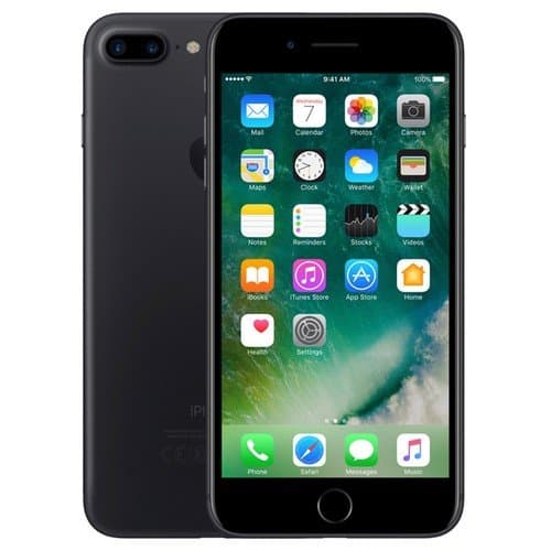 Begagnad iPhone 7 Plus 32GB Matt Svart – Bra skick – Klass B Svart