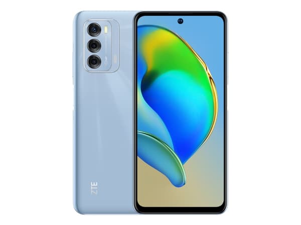 ZTE Blade V40, 16,9 cm (6.67"), 6 GB, 128 GB, 48 MP, Android 11, Blå