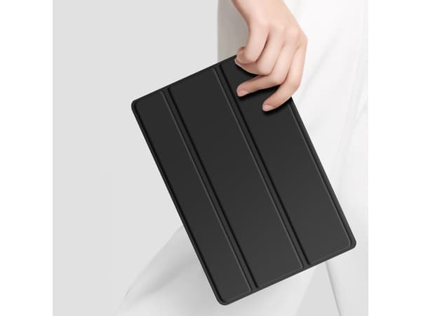Dux Ducis nettbrettetui Dux Ducis Toby Armour Flip Smart etui til Samsung Galaxy Tab S8 Ultra med Stylusholder Svart
