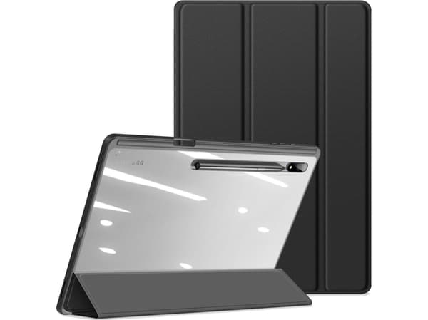 Dux Ducis nettbrettetui Dux Ducis Toby Armour Flip Smart etui til Samsung Galaxy Tab S8 Ultra med Stylusholder Svart