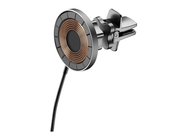 Cellularline Touch Air Mag - Magneettinen autoteline langattomalla latauksella MagSafe 7.5W (musta)