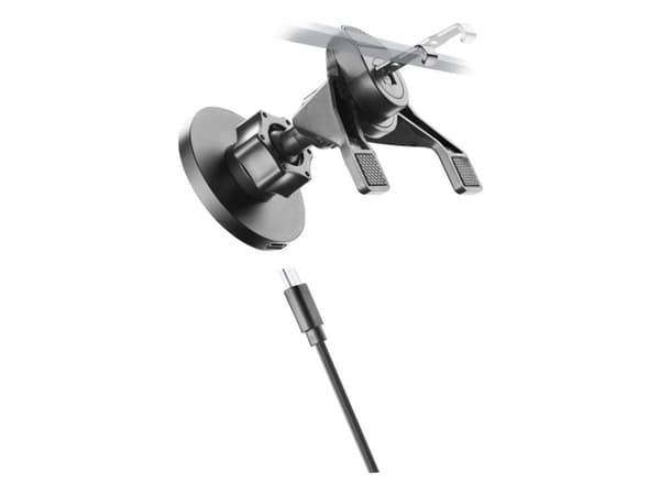 Cellularline Touch Air Mag - Magneettinen autoteline langattomalla latauksella MagSafe 7.5W (musta)