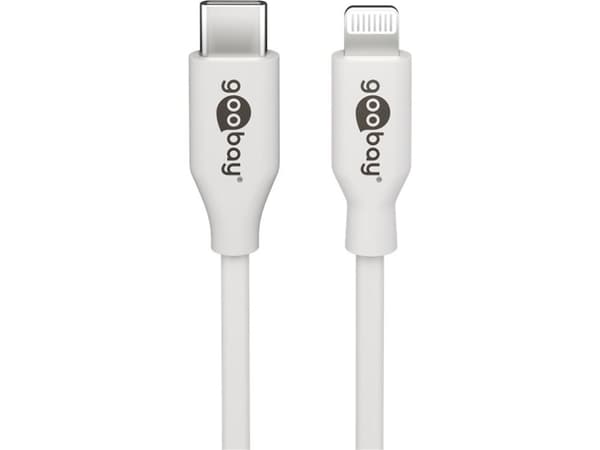 Goobay 61084, Innendørs, AC, 12 V, 1 m, Hvit