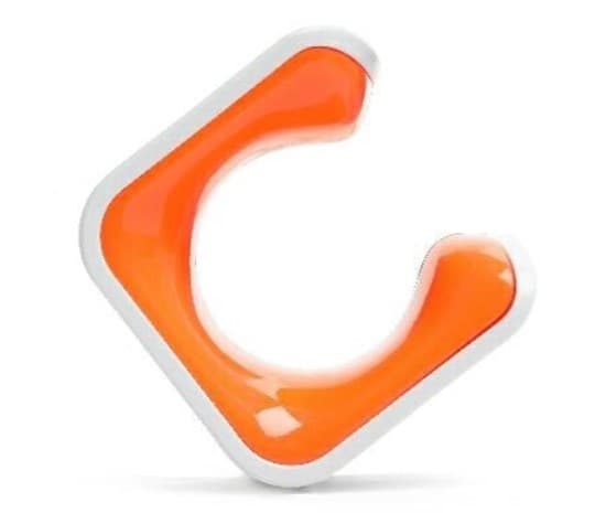 HORNIT Clug MTB XL cykelholder hvid/orange XWO2589