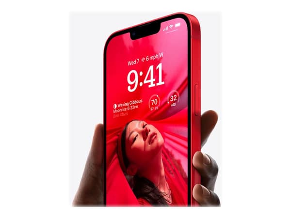 Apple iPhone 14 Plus - (TUOTE) PUNAINEN - 5G älypuhelin - dual-SIM / Sisäinen muisti 256 GB - OLED-näyttö - 6,7" - 2778 x 1284 pikseliä - 2x takakame