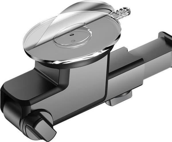 Joyroom biltelefonholder med teleskopisk uttrekkbar arm for dashbord og vindu svart (JR-OK3)