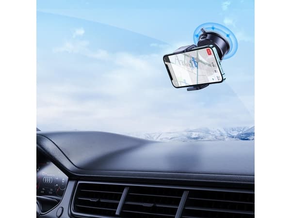 Joyroom Joyroom mekanisk bilholder for cockpit dashbord svart (JR-ZS284)