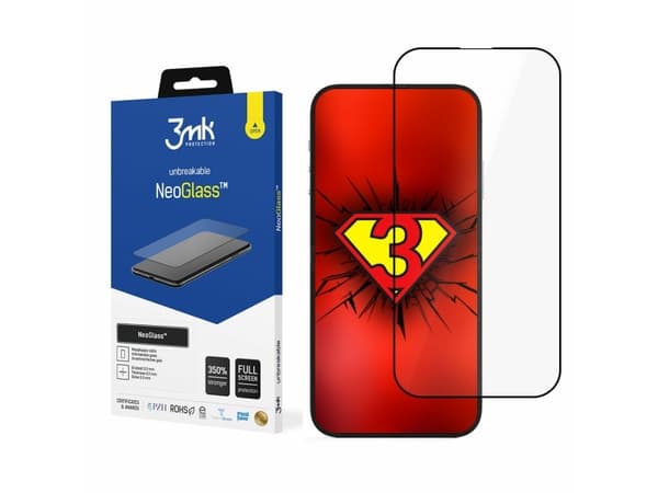 Herdet glass for iPhone 14 Pro Max 8H fra 3mk NeoGlass-serien