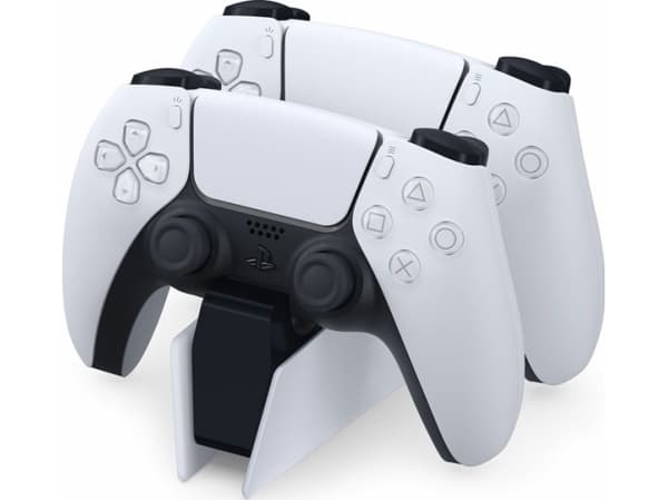 Sony DualSense Charging Station - Ladestasjon + AC-strømadapter - 2 utgangskontakter - for DualSense