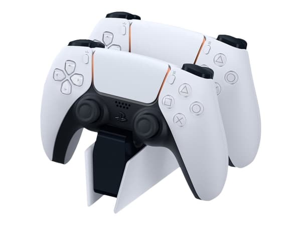 Sony DualSense Charging Station - Ladestasjon + AC-strømadapter - 2 utgangskontakter - for DualSense