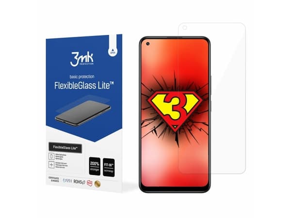 3MK FlexibleGlass Lite, Realme 8 4G, 1 stk