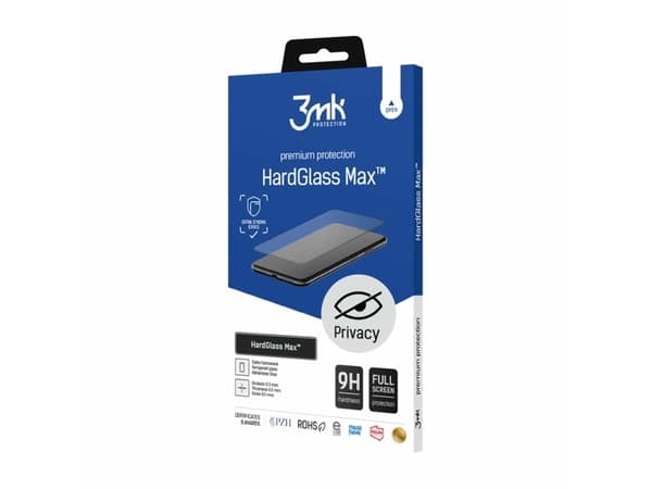 3MK HardGlass Max Privacy, iPhone 12 Pro Max, 1 styck