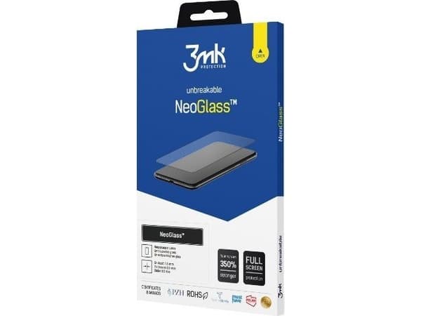 3MK NeoGlass Samsung A22 5G svart/svart