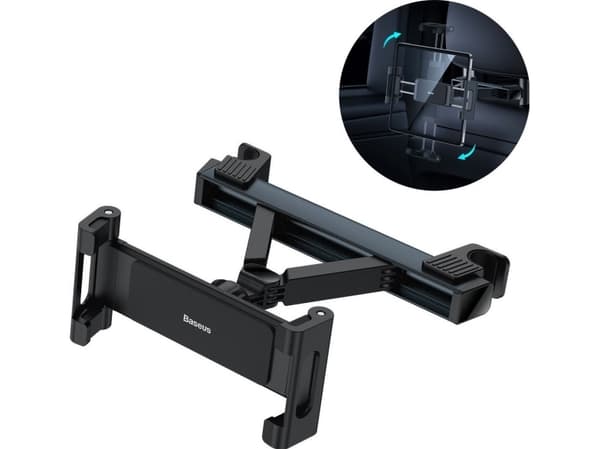Baseus JoyRide Pro nettbrettholder for bilhodestøtte (svart)