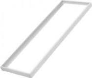 Maclean Aluminum surface frame for 1195x295mm LED ceiling panels Maclean Energy MCE542, height 5cm