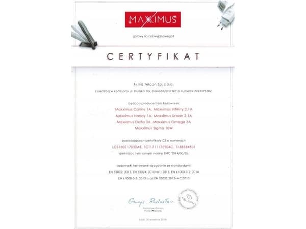 MAXXIMUS Laturin lataus. verkko. Maxximus Urban 2.1A Lightning, 2xUSB