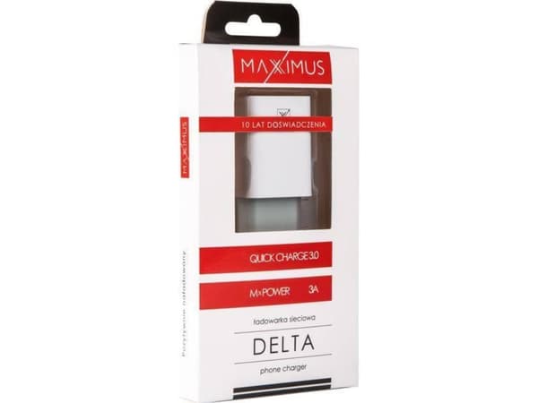 MAXXIMUS Laderbelastning. Nettverk. Maxximus Delta 3A HURTIGLADING 3.0
