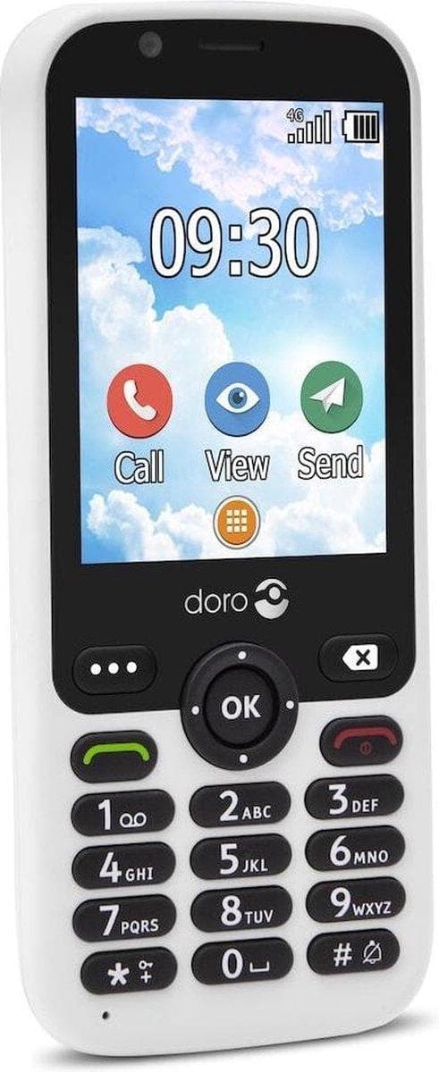 Doro 7010 4G valkoinen älypuhelin