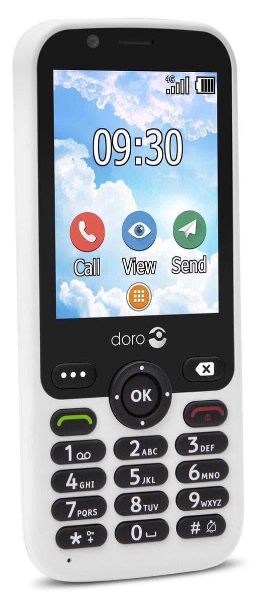 Doro 7010 4G valkoinen älypuhelin