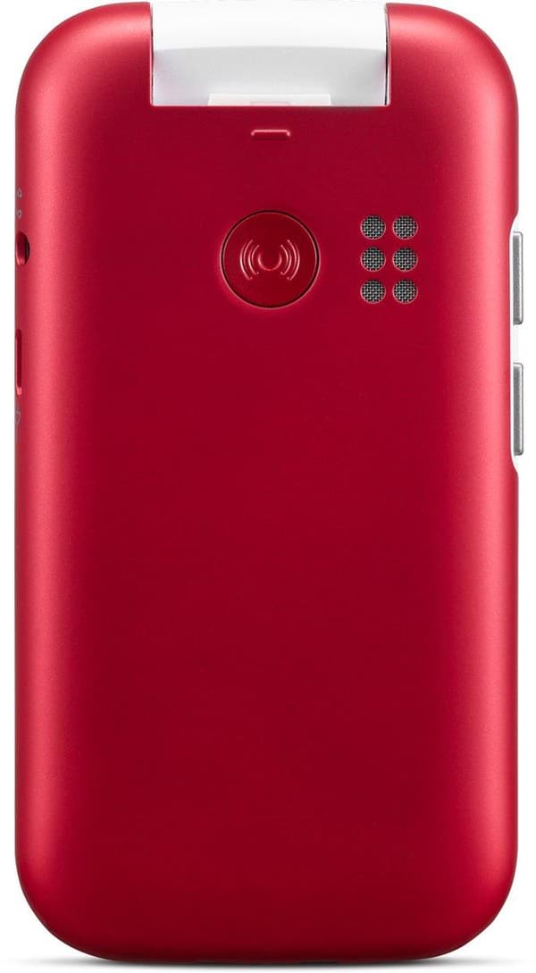 Doro 6820 - 4G enkel foldetelefon til seniorer (rød-hvid)