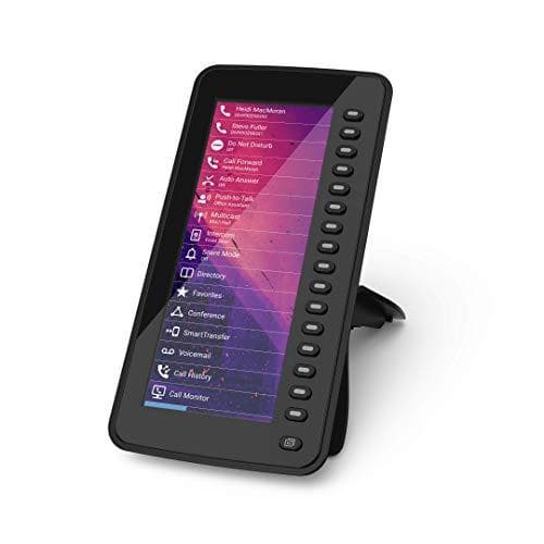 Snom D7C värillinen USB-laajennusmoduuli D7xx-puhelimille (korkean resoluution värinäyttö taustavalolla, ketju jopa 3 moduulia), musta, 00004467