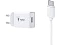 Miniatyrbilde 1 av 2: T-Phox Mini-EU-lader 1x USB-A 2,4 A