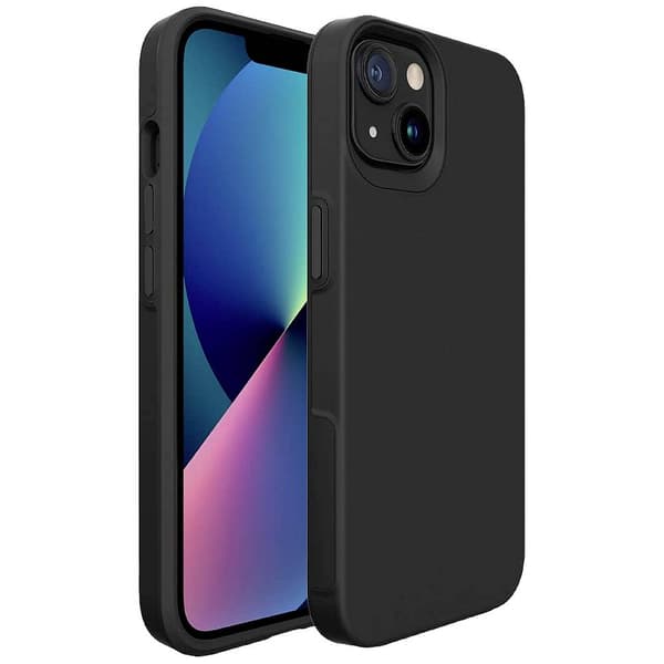 JT Berlin Pankow Safe Backcover Apple iPhone 13 Svart Induktiv laddning 10821