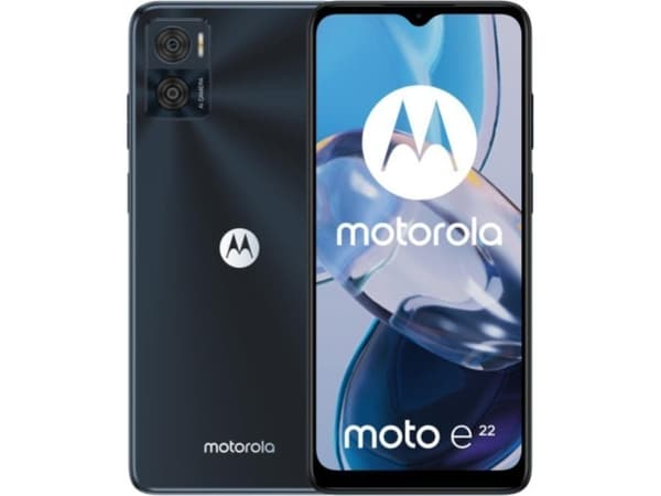 Motorola 22, 16,5 cm (6.5"), 3 GB, 32 GB, 16 MP, Android 12, Svart