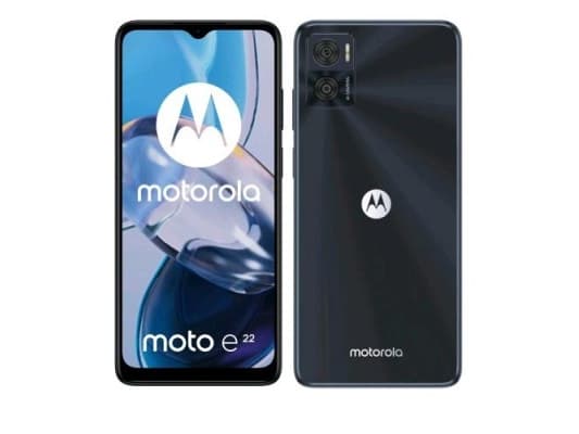 Motorola Moto E 22 16,5 cm (6,5") Hybrid Dual SIM Android 12 4G USB Type-C 3 GB 32 GB 4020 mAh Svart Sort