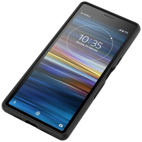 SONY XPERIA 10 STYLE COVER ENSFARVET SORT
