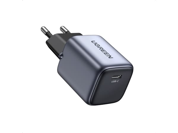 Ugreen Nexode, inomhus, AC, 12 V, 3 A, Svart, Grå