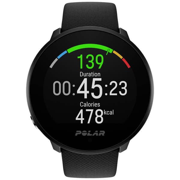 Polar Unite Pulsklocka med sensor 43 mm 1size Svart