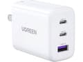 Miniatyrbild 1 av 2: UGREEN CD275 väggladdare, 2x USB-C, 1x USB, 65W (vit)
