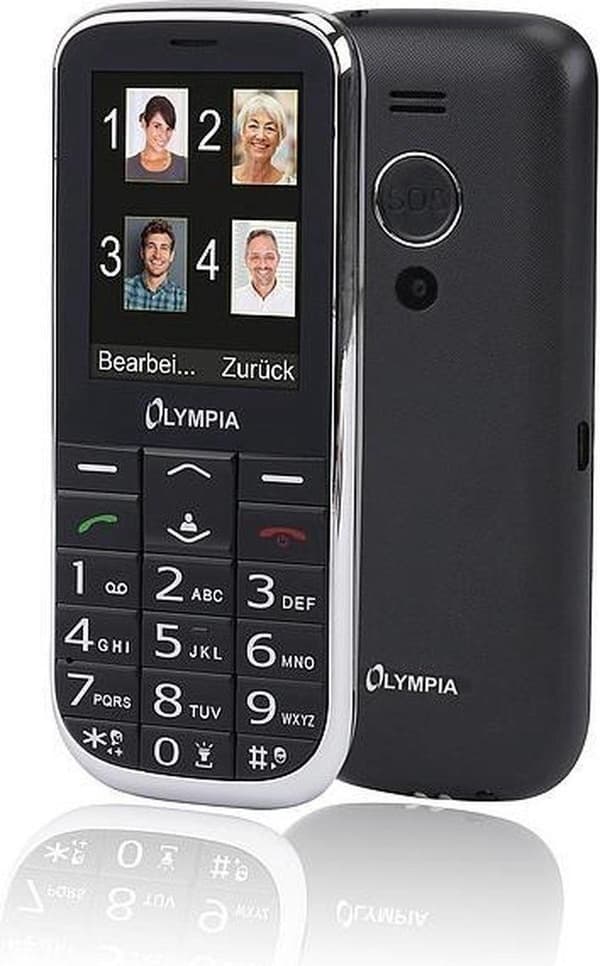 Olympia Joy II 6,1 cm (2,4'') 64 g Sort kameratelefon Sort