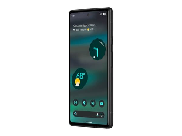 Google Pixel 6a - 5G pekskärmsmobil - dual-SIM - RAM 6 GB / Internal Memory 128 GB - OLED-skärm - 6.134" - 2400 x 1080 pixlar (60 Hz) - 2 bakre kamer Grön