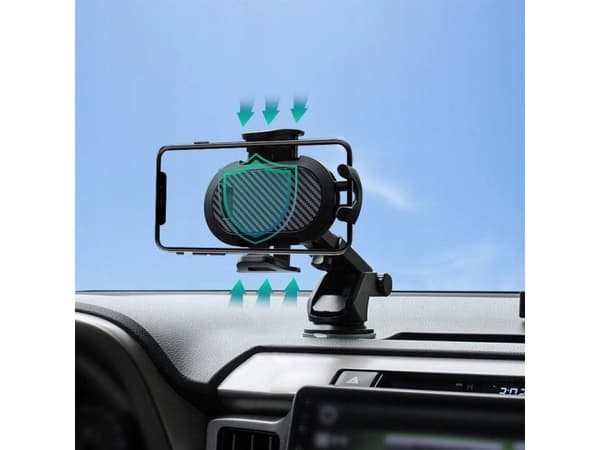 OEM BILHÅLLARE TC-081 FÖR GLAS SVART / SVART
